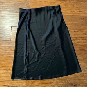 Elegant Black Midi Skirt